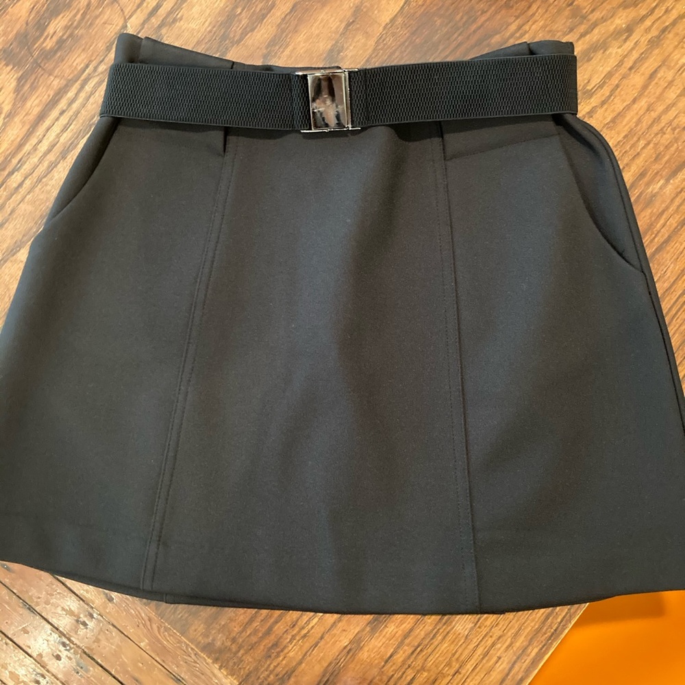 Black Skirt w/ Belt